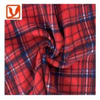 2020 Wholesale Top Sale Anti Pilling Plaid 100 Polyester Print Polar Fleece Fabrics for Blankets