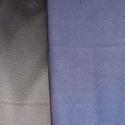 4way stretch polyester lycra knit single jersey backside brushed fabric 230gsm for free size tshirts